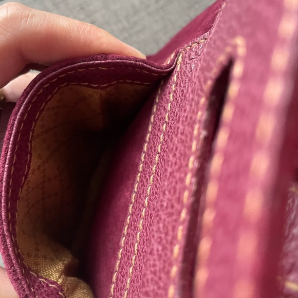 Gucci mini bamboo suede backpack 🩷 burgundy - Picture 5 of 11